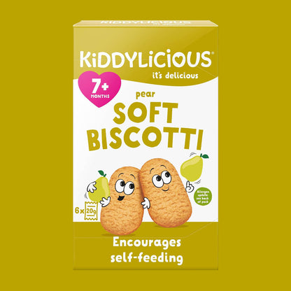 Kiddylicious - Pear Soft Biscotti