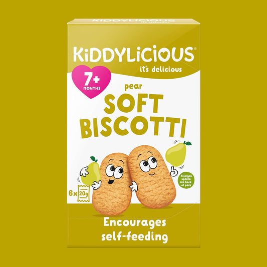 Kiddylicious - Pear Soft Biscotti