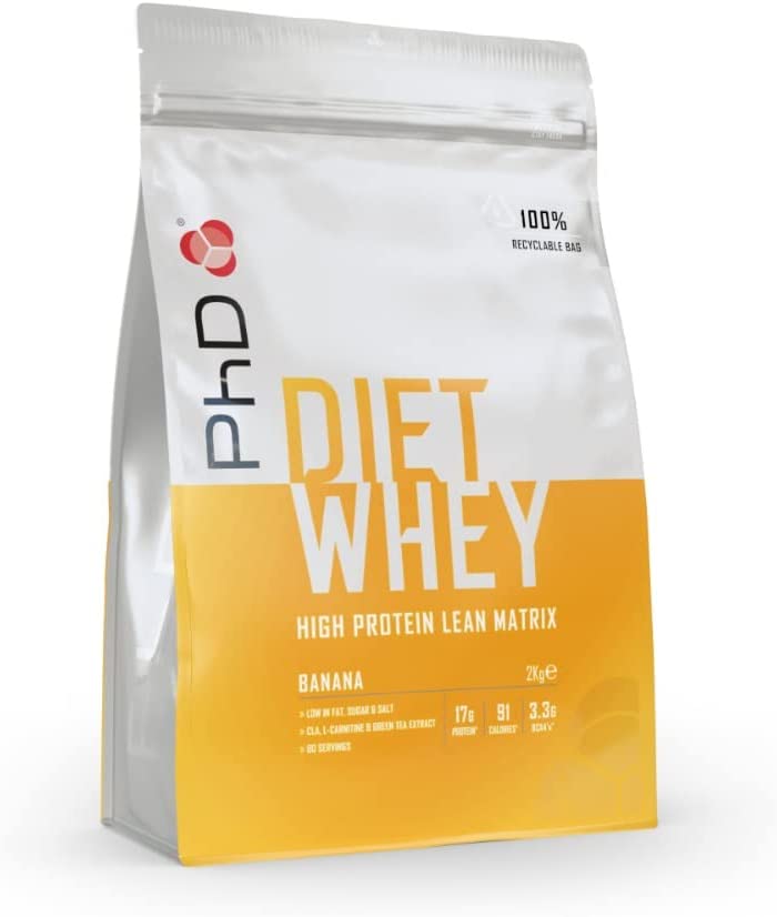 PhD Nutrition Diet Whey 2kg Banana