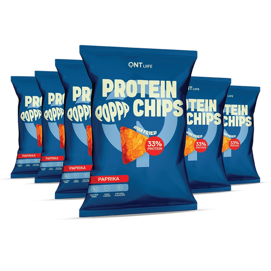 QNT Protein Chips 12x50g Paprika