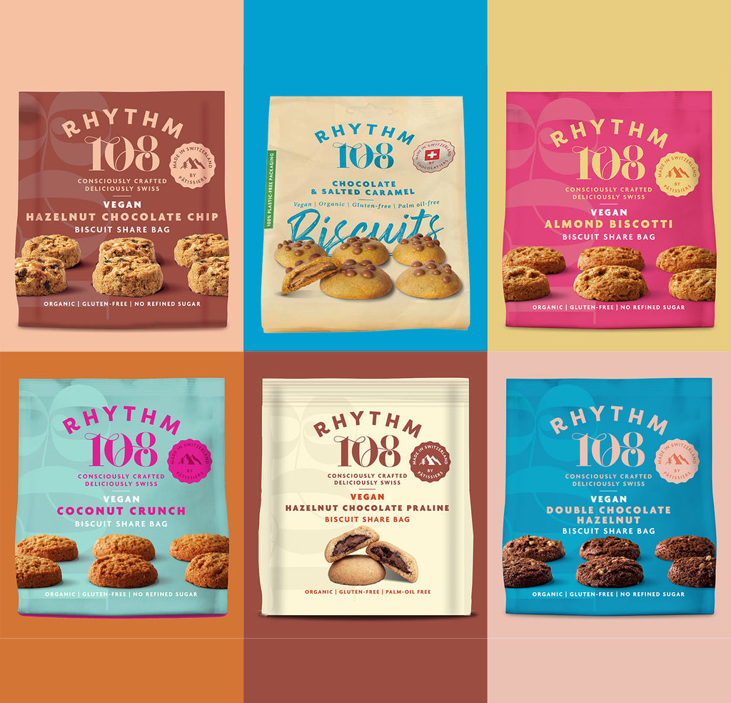 Rhythm 108 Tea Biscuit Selection 6 bags