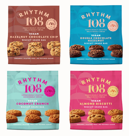 Rhythm 108 Tea Biscuit Selection 4 bags