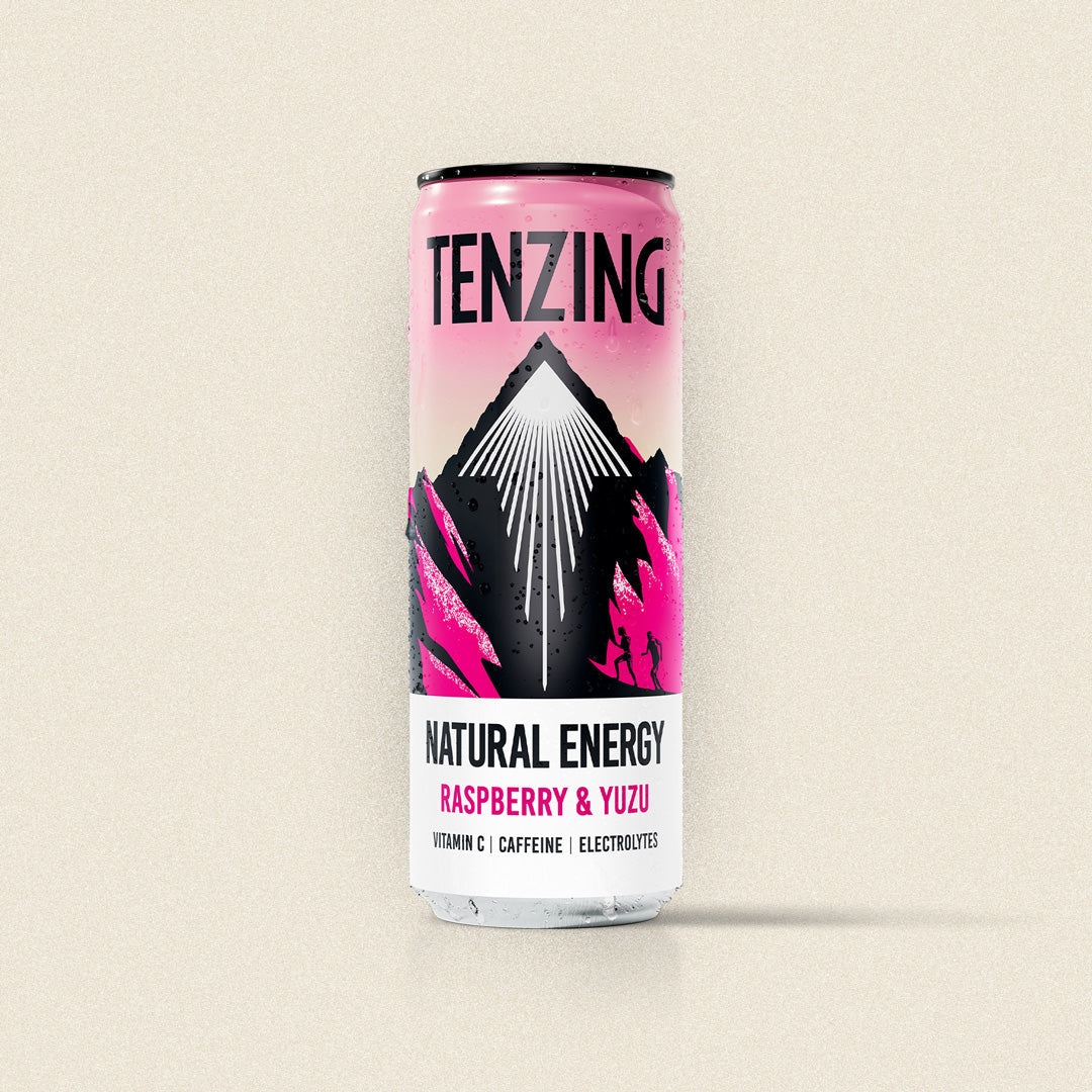 TENZING Natural Energy 12x250ml Raspberry & Yuzu