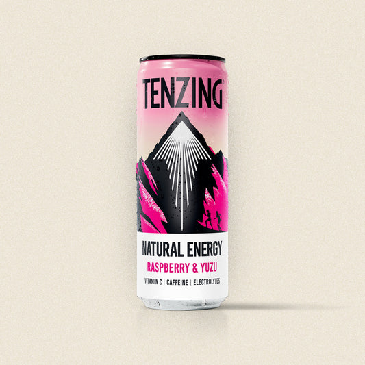 TENZING Natural Energy 12x250ml Raspberry & Yuzu