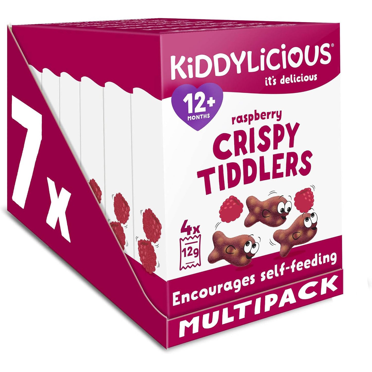 Kiddylicious - Raspberry Crispy Tiddlers