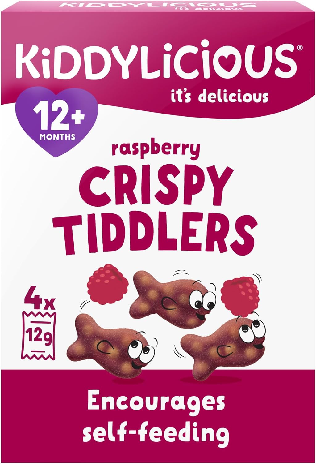 Kiddylicious - Raspberry Crispy Tiddlers