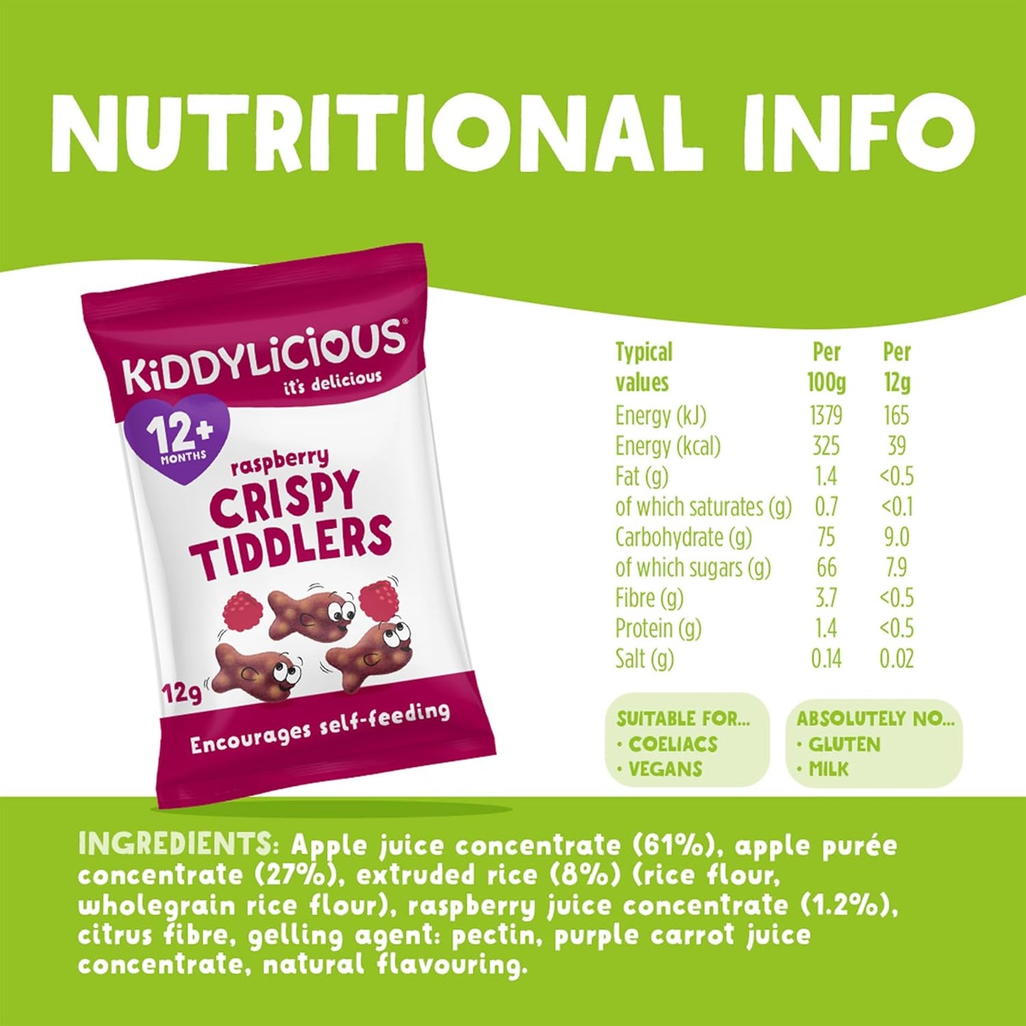 Kiddylicious - Snack selection