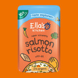 Ella's Kitchen - Stage 3 - Super Scrummy Salmon Risotto With A Sprinkle Of Cheese