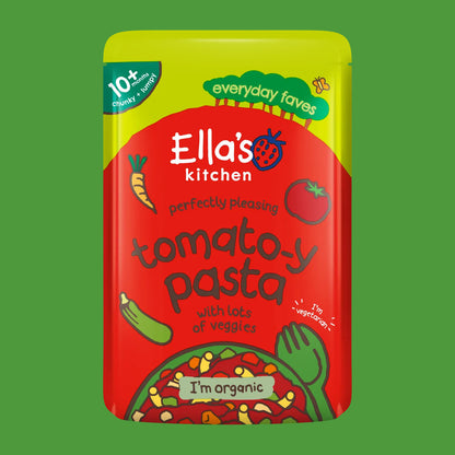 Ella's Kitchen - Stage 3 - Tastebud Tingling Tomato-y Pasta With Plenty Of Veg