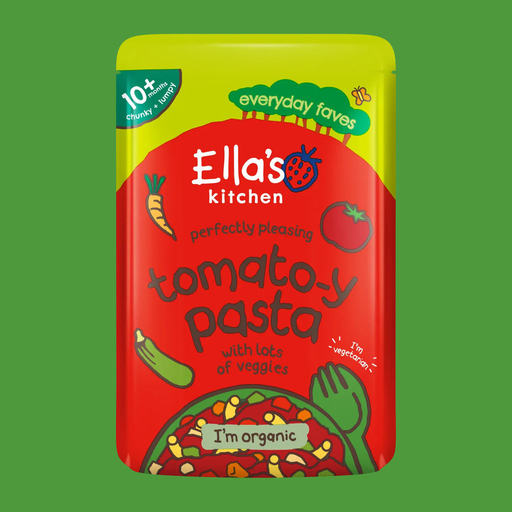 Ella's Kitchen - Stage 3 - Tastebud Tingling Tomato-y Pasta With Plenty Of Veg