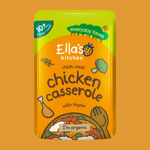 Ella's Kitchen - Stage 3 - Chick-chick-chicken casserole with thyme