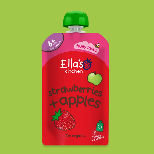 Ella's Kitchen - Stage 1 - Strawberries + Apples