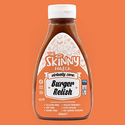 Skinny Food Co. Zero Calorie Sugar Free  Sauce - Burger Relish