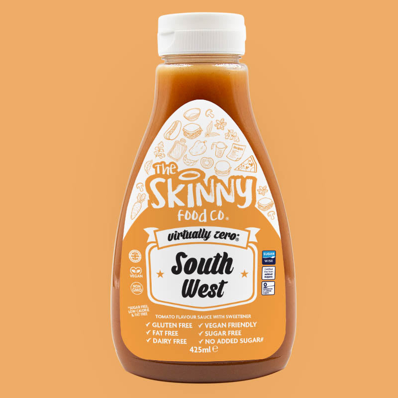 Skinny Food Co. Zero Calorie Sugar Free  Sauce - South West 425ml