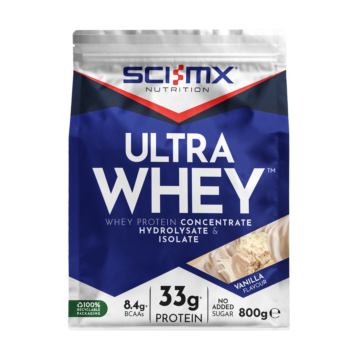 Sci-MX Ultra Whey 800g Vanilla
