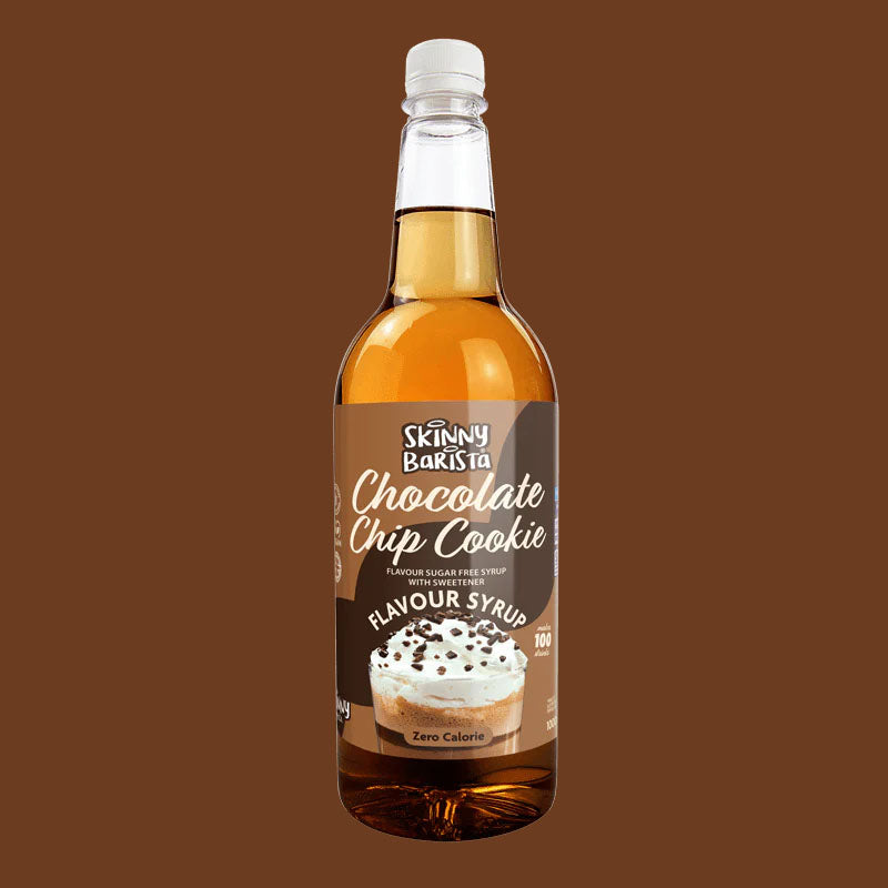 Skinny Food Co. Zero Calorie Sugar Free Coffee Syrup - Chocolate Chip