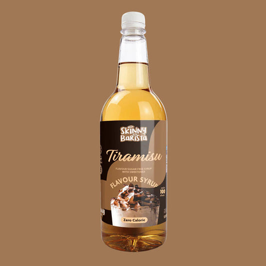 Skinny Food Co. Zero Calorie Sugar Free Coffee Syrup - Tiramisu