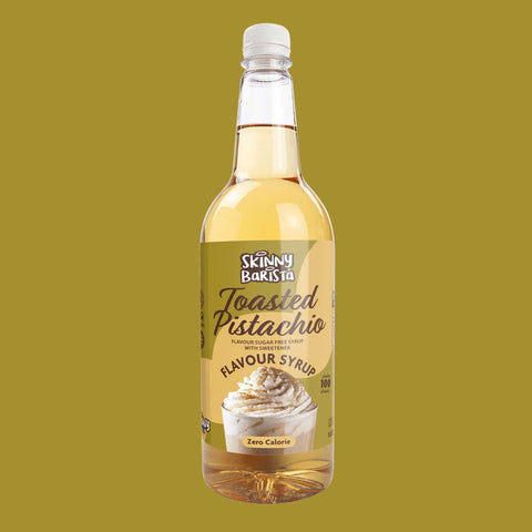 Skinny Food Co. Zero Calorie Sugar Free Coffee Syrup - Toasted Pistachio