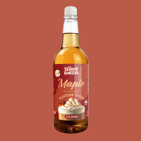 Skinny Food Co. Zero Calorie Sugar Free Coffee Syrup - Maple