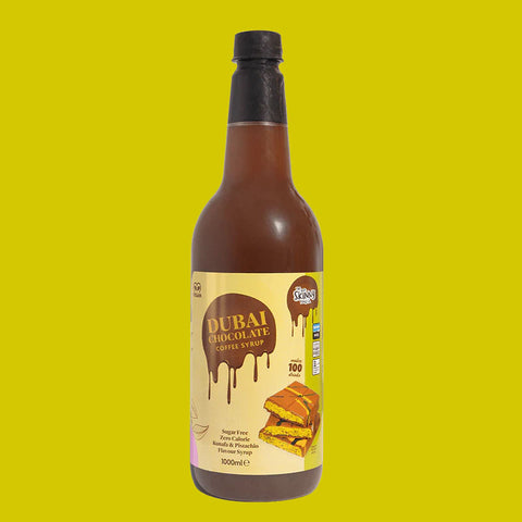 Skinny Food Co. Zero Calorie Sugar Free Coffee Syrup - Dubai Chocolate