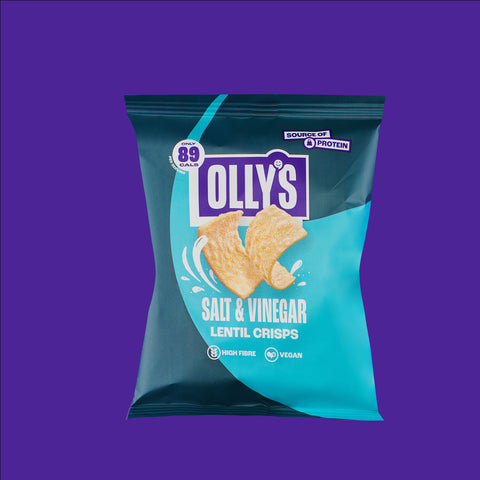 Olly's - Salt & Vinegar Lentil Crisps 20g