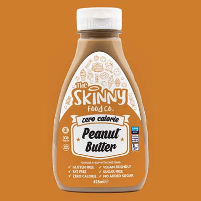 Skinny Food Co. Zero Calorie Sugar Free  Syrup - Peanut Butter