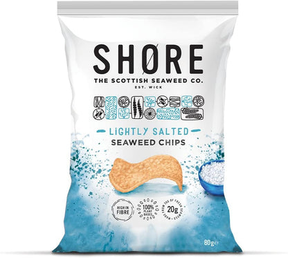 Shore Seaweed Chips - Lightly Salted 80g
