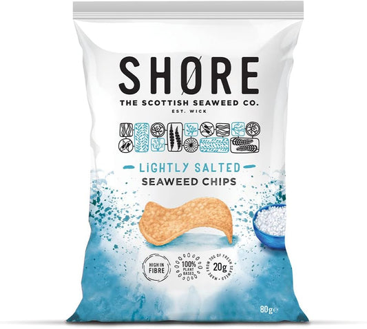 Shore Seaweed Chips - Lightly Salted 80g