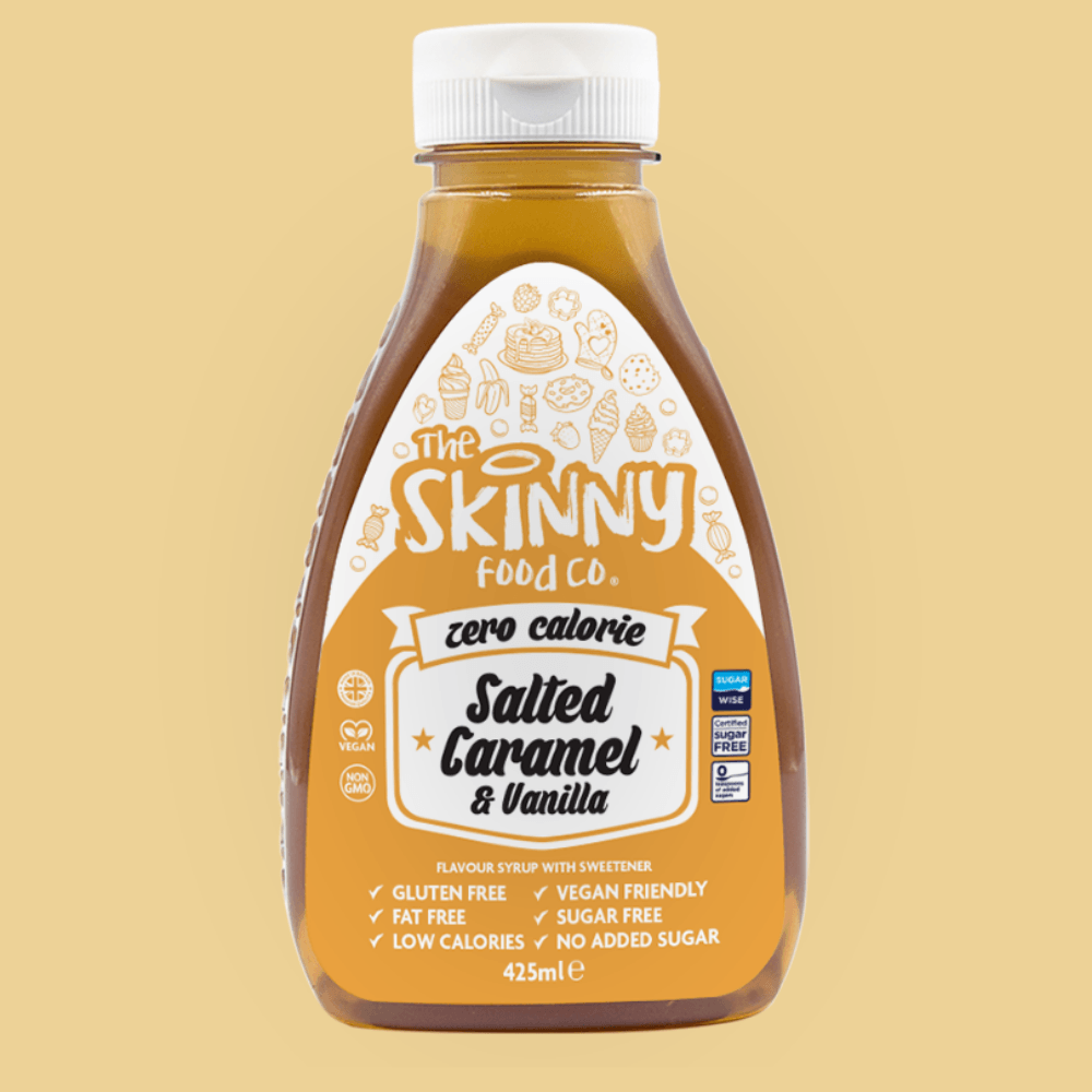 Skinny Food Co. Zero Calorie Sugar Free  Syrup - Salted Caramel Vanilla 425ml