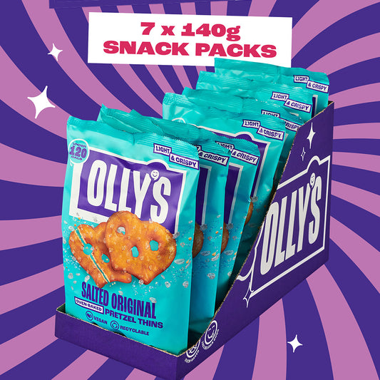 Olly's - Salted Original Pretzel 7x140g