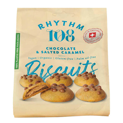 Rhythm 108 Golden Salted Caramel Filled Biscuits
