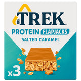 Trek Salted Caramel Flavour Topped Protein Flapjack