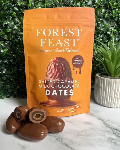 Forest Feast - Salted Caramel & Milk Chocolate Dates