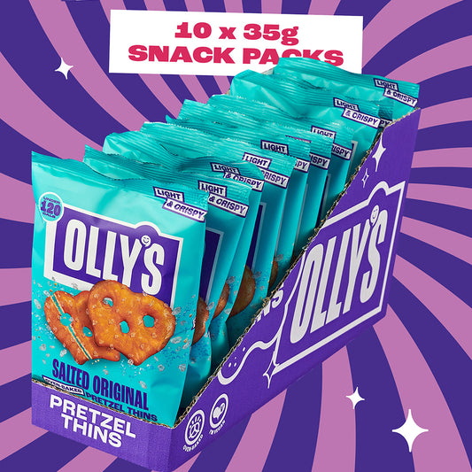 Olly's - Salted Original Pretzel 10x35g
