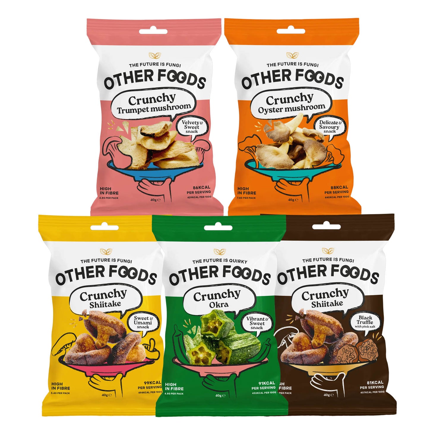 Other Foods - Mixed Snack case selection 8 bags (8 x 40g)