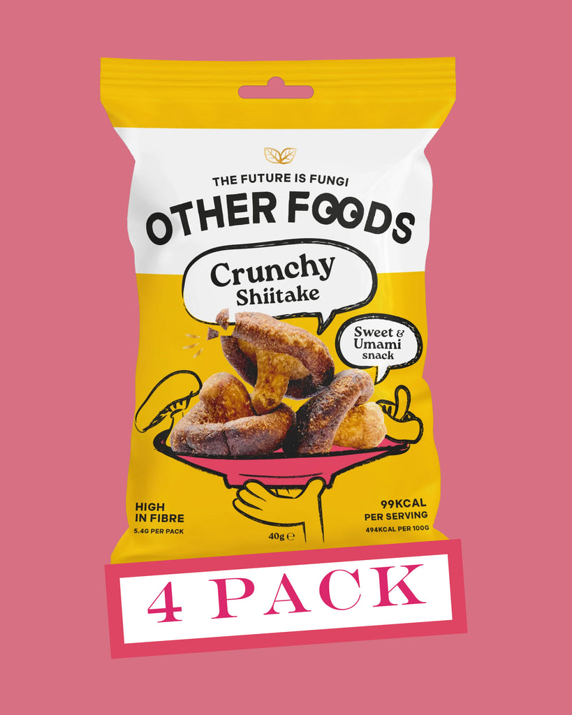 Other Foods - Crunchy Shiitake Mushroom - Himalayan salt Pack of 4