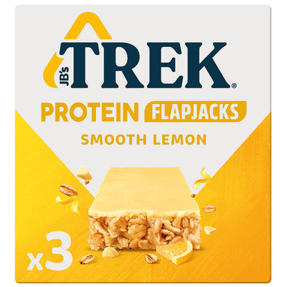 JB's Trek Smooth Lemon Protein Flapjack 3x50g