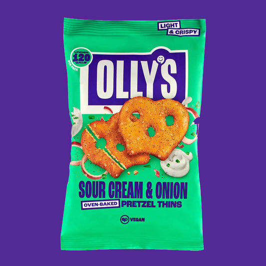 Olly's - Sour Cream & Onion Pretzel 140g