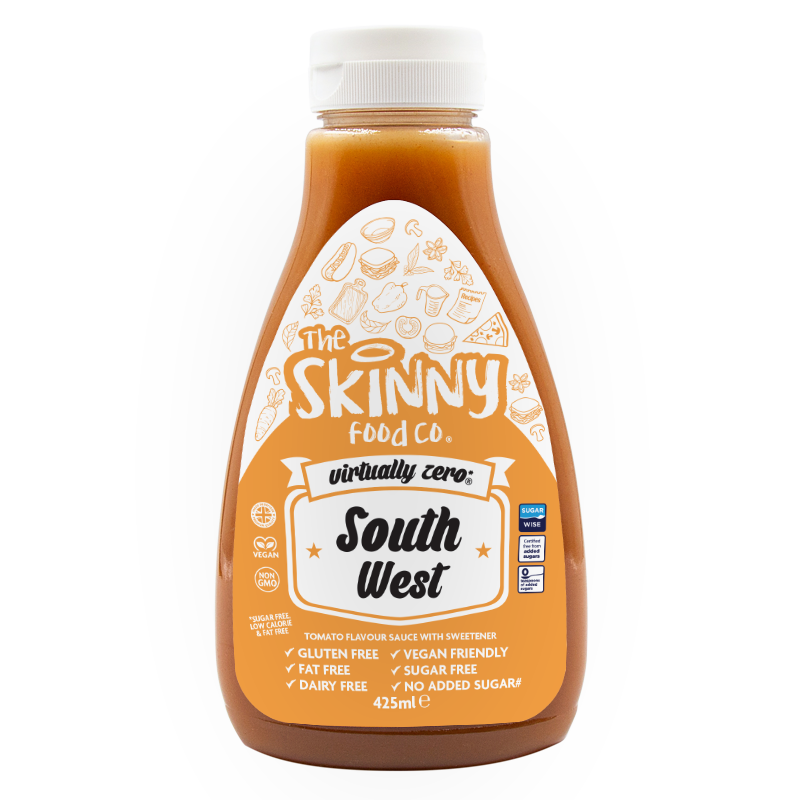 Skinny Food Co. Zero Calorie Sugar Free  Sauce - South West 425ml