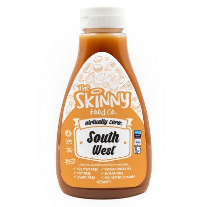 Skinny Food Co. Zero Calorie Sugar Free  Sauce - South West 425ml
