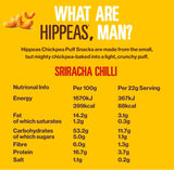 Hippeas puffs - Sriracha Chilli 22g