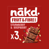 NAKD Fruit and  Fibre - Strawberry & Raspberry