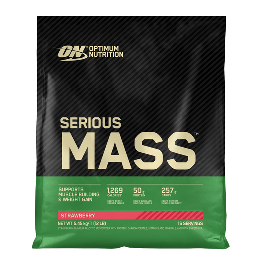 Optimum Nutrition Serious Mass 5.45kg Strawberry
