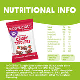 Kiddylicious - Strawberry Crispy Tiddlers