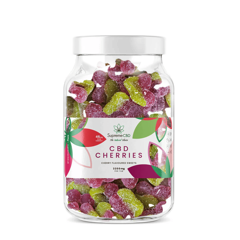 Supreme CBD CBD Gummies Large Tub (3200mg) 500g Strawberries