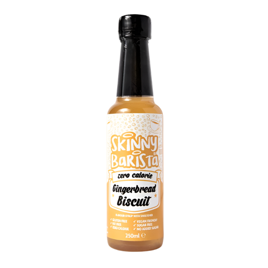 The Skinny Food Co Sugar Free Coffee Syrup 250ml Gingerbread Biscuit
