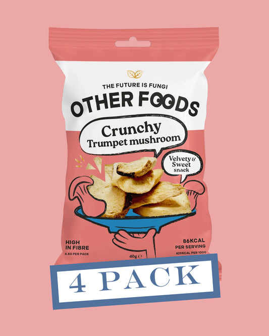 Other Foods - Crunchy Trumpet Mushroom Pack of 4x40g