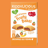 Kiddylicious - Peach & Banana Fruity Bakes