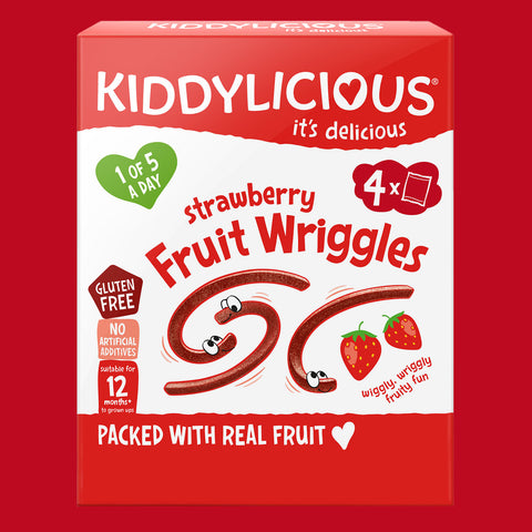 Kiddylicious - Strawberry Fruit Wriggles