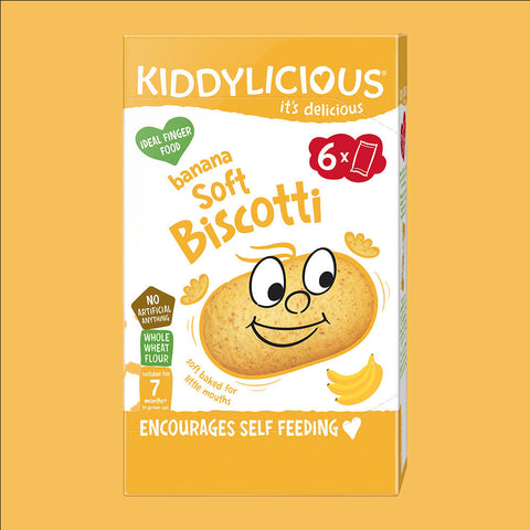 Kiddylicious - Banana Soft Biscotti